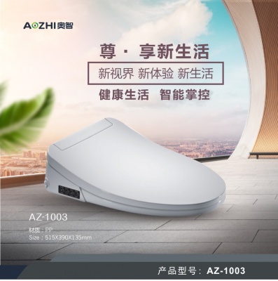 奧智(AZ-1003)智能(néng)馬桶蓋 多功能(néng)坐便潔身器 